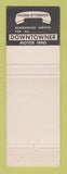 Matchbook Cover - Downtowner Motor Inns New Orleans LA