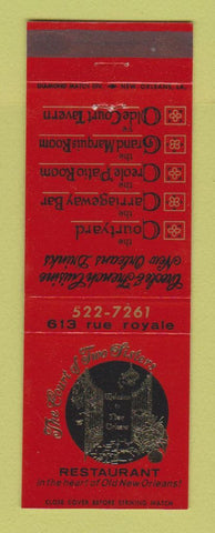 Matchbook Cover - The Court of Two Sisters Restaurant New Orleans LA