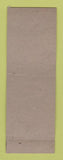Matchbook Cover - Briggs Hotel Detroit MI WEAR