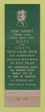 Matchbook Cover - Yale Men's Clothes Detroit MI WORN