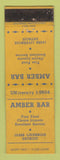 Matchbook Cover - Amber Bar Detroit MI WEAR
