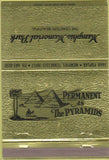 Matchbook Cover - Memphis Memorial Park Cemetary Memphis TN 40 Strike