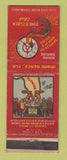 Matchbook Cover - Five O Clock Club Miami Beach FL WEAR
