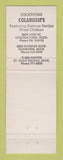 Matchbook Cover - Famous Recipe Fried Chicken Lincoln Park St Clair Shores MI