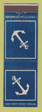 Matchbook Cover - Kean's Detroit Yacht Harbor MI