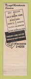 Matchbook Cover - Kasle Steel Corp Detroit MI