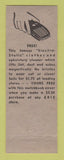 Matchbook Cover - Erie Clothing Stores Oak Park Chicago IL