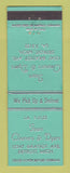 Matchbook Cover - Fawn Cleaners Dyers Detroit MI