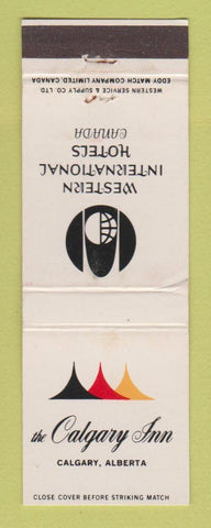 Matchbook Cover - Calgary Inn AB Western International Hotels