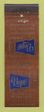 Matchbook Cover - Vogue Dyers Royal Oak MI