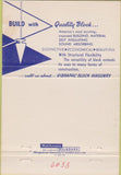 Matchbook Cover - Connecticut Valley Block West Springfield MA 40 Strike