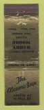 Matchbook Cover - The Alcomo Inn Detroit? MI