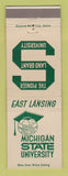 Matchbook Cover - Michigan State University East Lansing MI