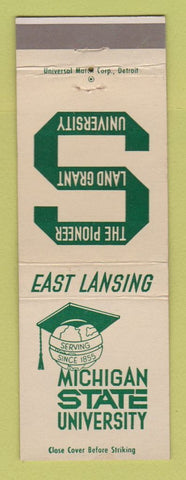 Matchbook Cover - Michigan State University East Lansing MI