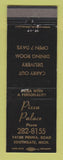 Matchbook Cover - Pizza Palace Southgate MI WORN
