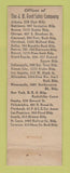 Matchbook Cover - Wyandotte Produces JB Ford MI