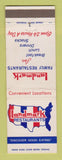 Matchbook Cover - Landmark Restaurant