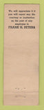 Matchbook Cover - Ox Yoke Inn Flint MI