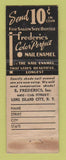 Matchbook Cover - Frederic's Permanent Wave Diamond Long Island City NY WORN