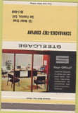 Matchbook Cover - Steelcase 60s Modern Furniture Schwabacher 40 Strike