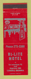 Matchbook Cover - Hi Lite Motel Cordele GA