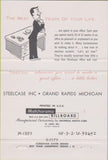 Matchbook Cover - Steelcase 60s Modern Furniture Grand Rapids MI 40 Strike