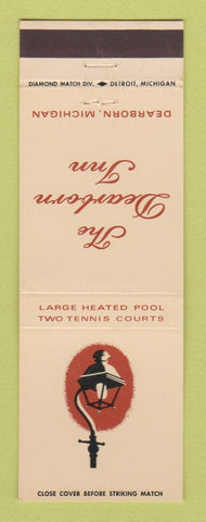 Matchbook Cover - The Dearborn Inn MI