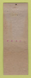 Matchbook Cover - Connolly's Standard oil gas Grosse Pointe Woods MI WORN