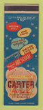Matchbook Cover - Carter Hotel Hastings NE