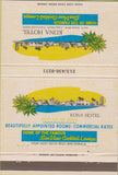 Matchbook Cover - Kona Hotel Long Beach CA 40 Strike