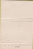 Matchbook Cover - Kona Hotel Long Beach CA 40 Strike