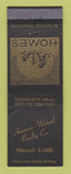 Matchbook Cover - Ammon Wetzel Real Estate Detroit?