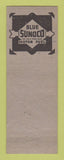 Matchbook Cover - Harper 8 Mile Service Sunoco oil gas Detroit MI