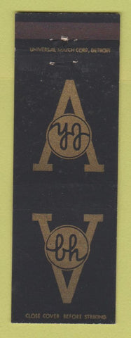 Matchbook Cover - BH Tool and Supply Detroit MI