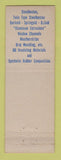Matchbook Cover - Detroit Gasket and Manufacturing MI