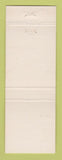 Matchbook Cover - Tawas City Sports Center Marina MI Rupp Snowmobiles