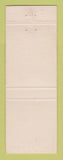 Matchbook Cover - Baranof Juneau AK Whitehorse Anchorage