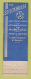 Matchbook Cover - The Stockholm Restaurant Detroit MI WEAR