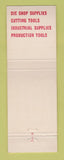 Matchbook Cover - Crown Tool Supply Warren MI
