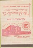 Matchbook Cover - Essmueller Co St Louis MO machine shop 40 Strike