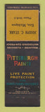 Matchbook Cover - Pittsburgh Paints Joseph Stark Erie MI WEAR