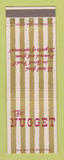 Matchbook Cover - The Nugget Restaurant Detroit MI