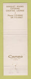 Matchbook Cover - Embers Restaurant Mount Pleasant MI
