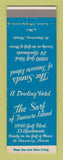 Matchbook Cover - The Surf of Treasure Island St Petersburg FL