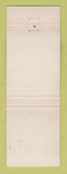 Matchbook Cover - The Surf of Treasure Island St Petersburg FL