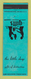 Matchbook Cover - The Little Shop Gifts Cheyenne WY