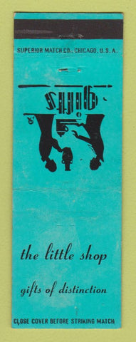 Matchbook Cover - The Little Shop Gifts Cheyenne WY