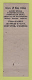 Matchbook Cover - The Little Shop Gifts Cheyenne WY