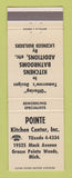 Matchbook Cover - Pointe Kitchen Center Grosse Pointe Woods MI