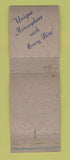 Matchbook Cover - Ken Nicholson's Topinkas Detroit MI WEAR
